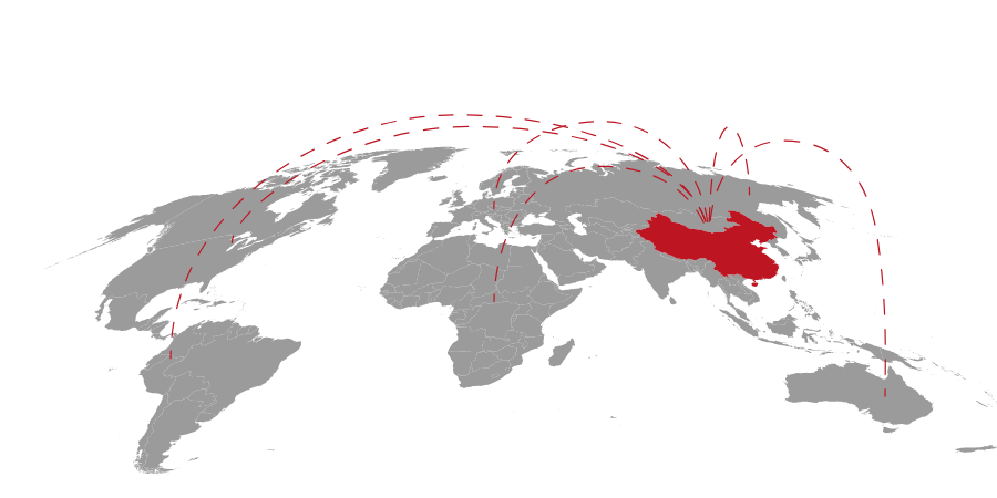 媒介易已覆盖以下地区媒体资源
